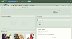 Desktop Screenshot of pia-z.deviantart.com