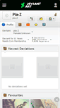 Mobile Screenshot of pia-z.deviantart.com