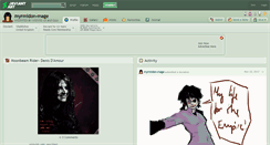 Desktop Screenshot of myrmidon-mage.deviantart.com