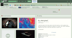 Desktop Screenshot of drackar.deviantart.com