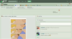 Desktop Screenshot of mahsa.deviantart.com