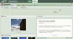 Desktop Screenshot of moonraider.deviantart.com