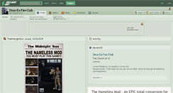 Desktop Screenshot of deus-ex-fan-club.deviantart.com