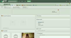 Desktop Screenshot of letmein123.deviantart.com