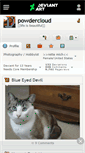 Mobile Screenshot of powdercloud.deviantart.com