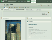 Tablet Screenshot of mr-wizard-photo.deviantart.com