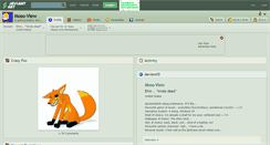 Desktop Screenshot of moso-view.deviantart.com