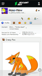 Mobile Screenshot of moso-view.deviantart.com