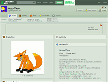 Tablet Screenshot of moso-view.deviantart.com