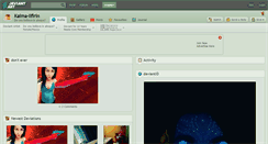 Desktop Screenshot of kaima-ilfirin.deviantart.com