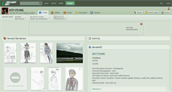 Desktop Screenshot of h31151ng.deviantart.com