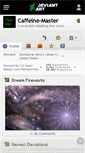 Mobile Screenshot of caffeine-master.deviantart.com