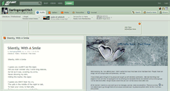 Desktop Screenshot of darlingangel0565.deviantart.com