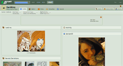 Desktop Screenshot of daniikinz.deviantart.com