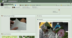 Desktop Screenshot of knightedinpower.deviantart.com