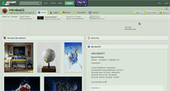 Desktop Screenshot of microbot23.deviantart.com
