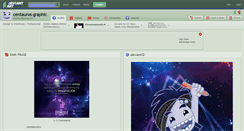 Desktop Screenshot of centauros-graphic.deviantart.com