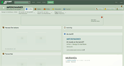 Desktop Screenshot of imperiowarner.deviantart.com