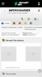 Mobile Screenshot of imperiowarner.deviantart.com