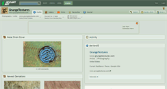 Desktop Screenshot of grungetextures.deviantart.com