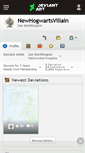 Mobile Screenshot of newhogwartsvillain.deviantart.com