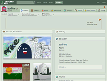 Tablet Screenshot of ezdi-arts.deviantart.com