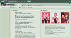 Desktop Screenshot of dragonballoc.deviantart.com
