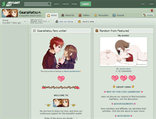 Tablet Screenshot of gaaramatsu.deviantart.com
