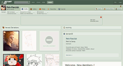 Desktop Screenshot of pein-fanclub.deviantart.com