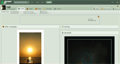 Desktop Screenshot of irajh.deviantart.com
