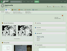 Tablet Screenshot of isauro-avila.deviantart.com