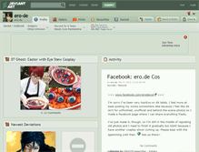 Tablet Screenshot of ero-de.deviantart.com