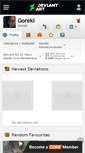 Mobile Screenshot of goreki.deviantart.com
