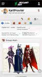 Mobile Screenshot of kartprowler.deviantart.com