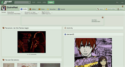 Desktop Screenshot of elusivepoet.deviantart.com