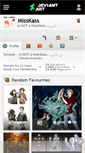 Mobile Screenshot of misskass.deviantart.com
