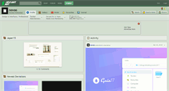 Desktop Screenshot of novoo.deviantart.com