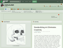 Tablet Screenshot of jiujitsubuddah.deviantart.com