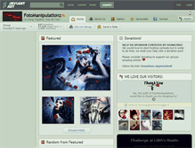 Tablet Screenshot of fotomanipulationz.deviantart.com