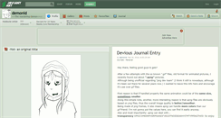 Desktop Screenshot of demonid.deviantart.com