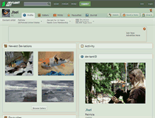 Tablet Screenshot of jisei.deviantart.com