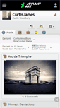 Mobile Screenshot of curtisjames.deviantart.com