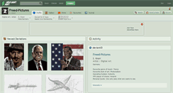 Desktop Screenshot of freed-pictures.deviantart.com