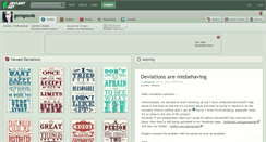 Desktop Screenshot of gemgoode.deviantart.com