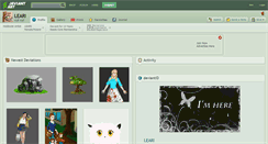 Desktop Screenshot of leari.deviantart.com
