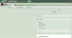 Desktop Screenshot of gecky.deviantart.com