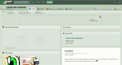 Desktop Screenshot of naruto-fan-character.deviantart.com