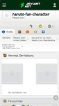 Mobile Screenshot of naruto-fan-character.deviantart.com