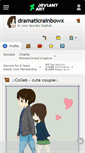 Mobile Screenshot of dramaticrainbowx.deviantart.com