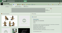 Desktop Screenshot of peshozmiata.deviantart.com